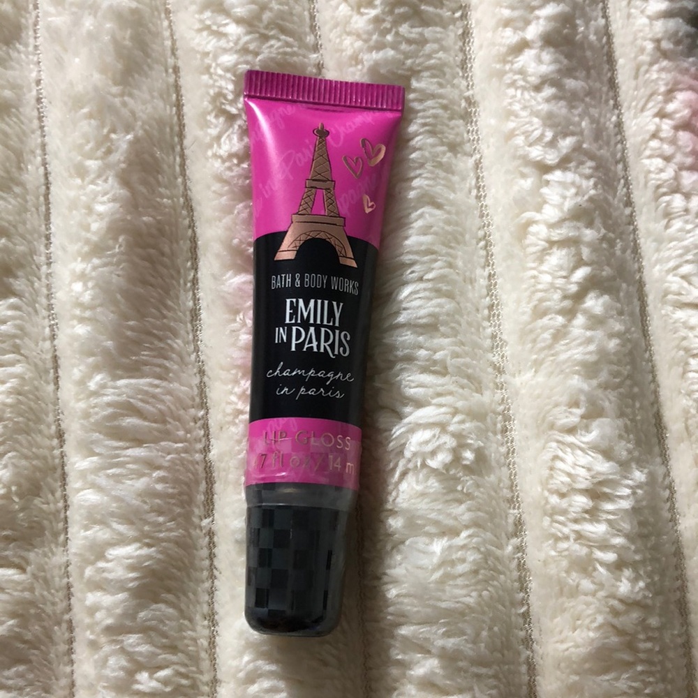 Bath & Body Works NWT Emily In Paris Ltd. Edition Champagne in Paris Lip Gloss